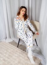 Піжама жіноча 010254126_молочна лохина - Зображення 3