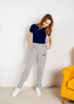 Штани жіночі без начосу 193024160_сірий