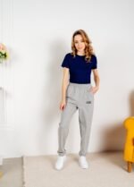 Штани жіночі без начосу 193024160_сірий - Image 4