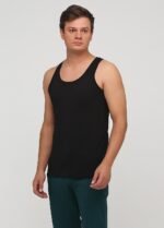 Майка чоловіча чорного кольору 110120014_чорний