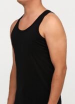 Майка чоловіча чорного кольору 110120014_чорний - Зображення 2