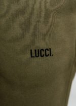 Штани з начосом брендовані LUCCI. 193024157а_зелений - Image 4