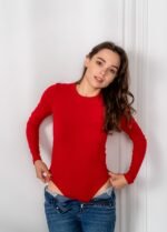 Боді жіночий 150350055_червоний - Зображення 3
