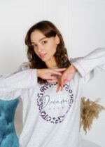 Піжама жіноча 010654104_сірий меланж - Image 4