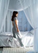 Піжама жіноча 010334304_світло-сірий - Зображення 6