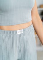 Піжама жіноча 010331008_світло-сірий - Зображення 5