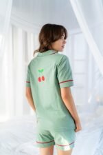 Піжама жіноча 010131015_оливковий - Зображення 4