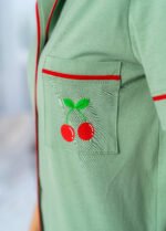 Піжама жіноча 010131015_оливковий - Зображення 9