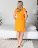 Халат жіночий 030130201_яскраво-помаранчевий - Image 3