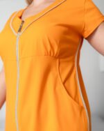 Халат жіночий 030130201_яскраво-помаранчевий - Image 6