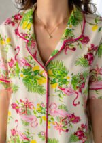 Піжама жіноча 010134131_вершковий фламінго - Image 3