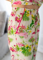 Піжама жіноча 010134131_вершковий фламінго - Image 2