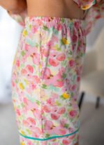 Піжама жіноча 010131015_рожеві квіти - Зображення 6