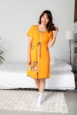 Халат жіночий 030330152_яскраво-помаранчевий - Image 2