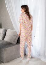 Піжама жіноча 010134131_рожеві квіти - Image 3