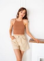 Топ жіночий 110320053_коричневий - Image 2