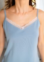 Піжама жіноча PREMIUM 010311258_блакитний - Зображення 5