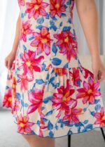 Сукня жіноча 040420061_рожево-бежевий - Image 6