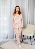 Піжама жіноча 010254126_пісочний