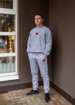 Костюм чоловічий 221654063_світло-сірий