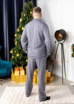 Піжама чоловіча 010354137_сіро-бордовий - Image 2