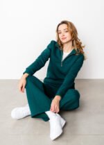Костюм жіночий 2216541305_темно-зелений - Image 4