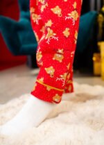 Піжама жіноча 010254126_червоно-коричневий - Зображення 2