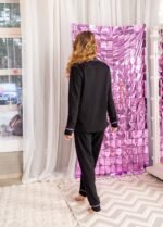 Піжама жіноча 010654126_бузково-чорний - Image 5