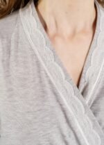 Халат жіночий 030440177_світло-сірий - Image 6