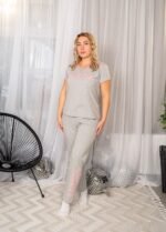 Костюм жіночий 010334119_світло-сірий