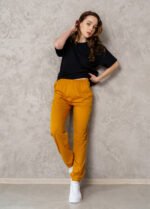 Штани жіночі 190324158_гірчичний - Image 4