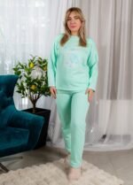 Піжама жіноча 010254429_ментоловий