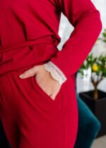 Піжама жіноча 040444123_вишневий - Image 7