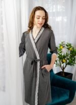 Халат жіночий 030440177_графітовий