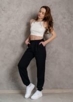 Штани жіночі 190324158_чорний - Image 2