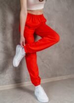 Штани жіночі 190324158_кораловий - Зображення 3