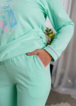 Піжама жіноча 010254429_ментоловий - Image 4
