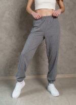 Штани жіночі 190324158_сірий - Зображення 3