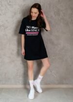 Сукня-футболка жіноча 020130085_чорний