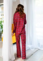 Піжама жіноча 010254126_червоно-чорний - Image 4