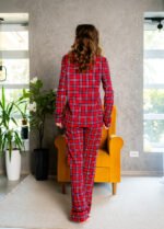 Піжама жіноча 010254126_червоно-чорний - Image 9