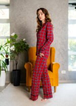 Піжама жіноча 010254126_червоно-чорний - Image 10