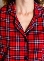 Піжама жіноча 010254126_червоно-чорний - Image 11