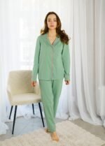 Піжама жіноча 010154126_фісташковий