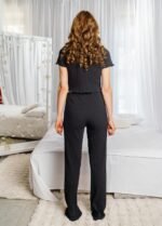 Піжама жіноча 010334304_чорний - Зображення 2