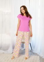 Піжама жіноча 010334253_рожевий - Зображення 3