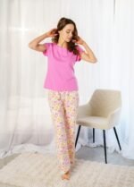 Піжама жіноча 010334253_рожевий - Зображення 4