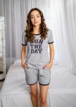 Піжама жіноча 010131252_сірий