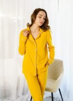 Піжама жіноча 010154126_гірчичний - Зображення 3