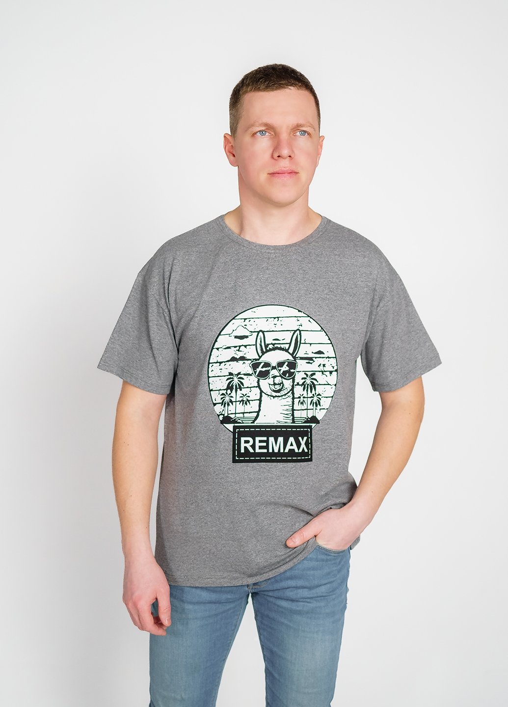 IMG-405 (3) Футболка 070330981ч_темно-сірий - Зображення 1